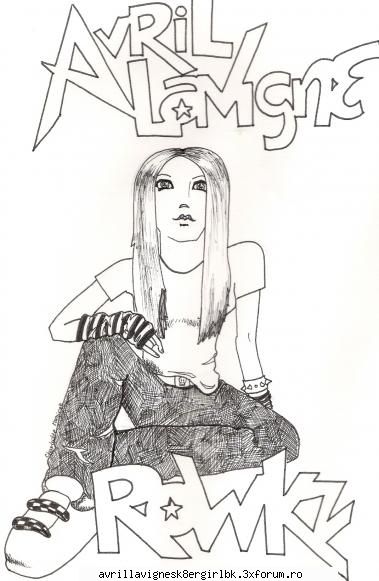 fan art-cartoons - nuu eu am facut-o - avril-galerie photo